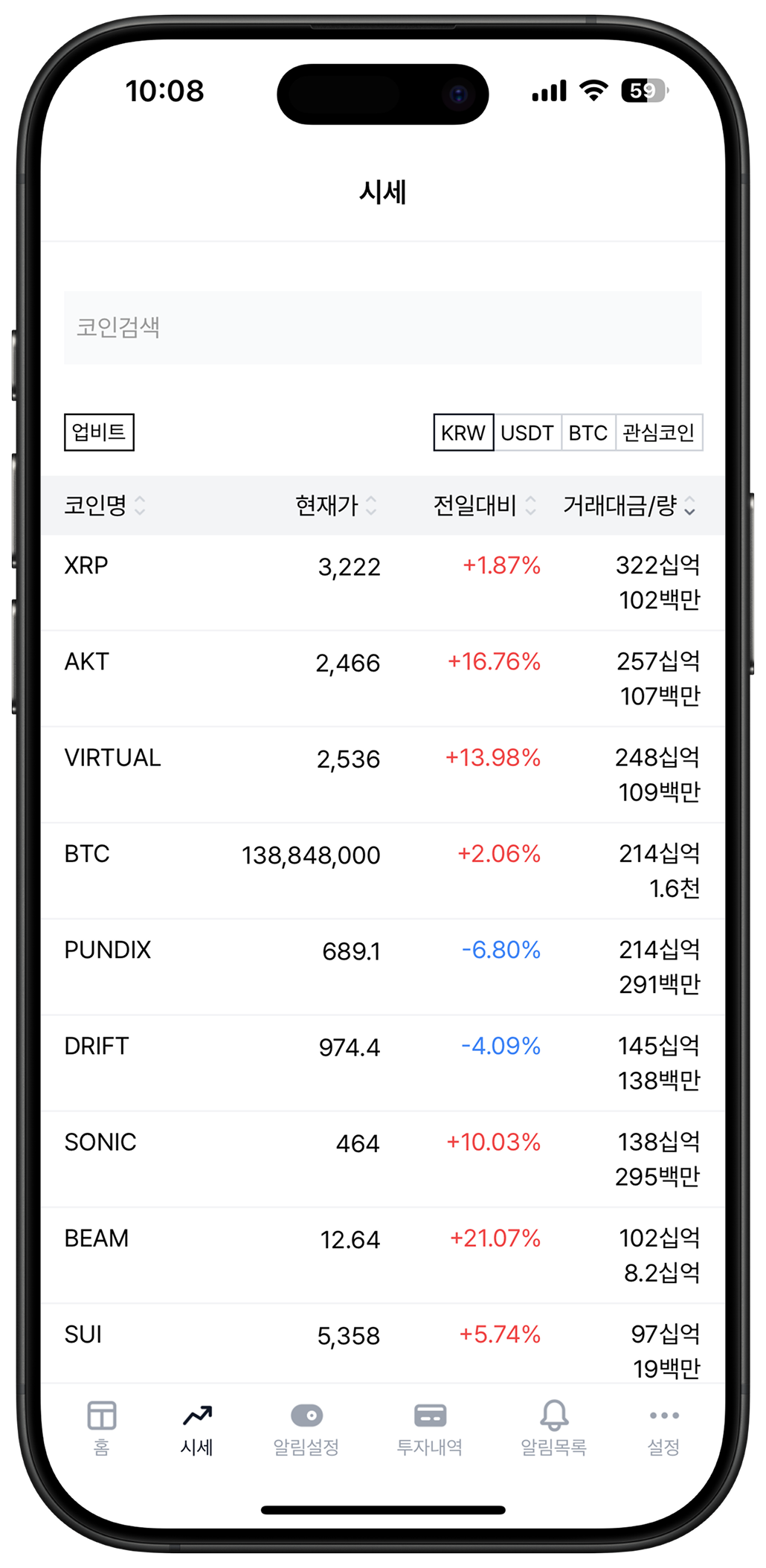 코인 흐름 관리